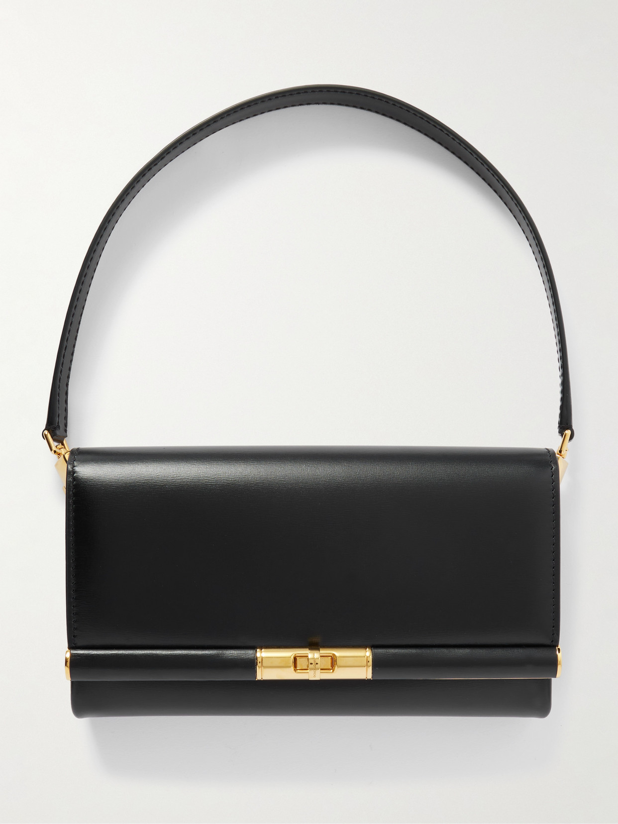 Dolce & Gabbana Marlene Calf Leather Shoulder Bag In Black