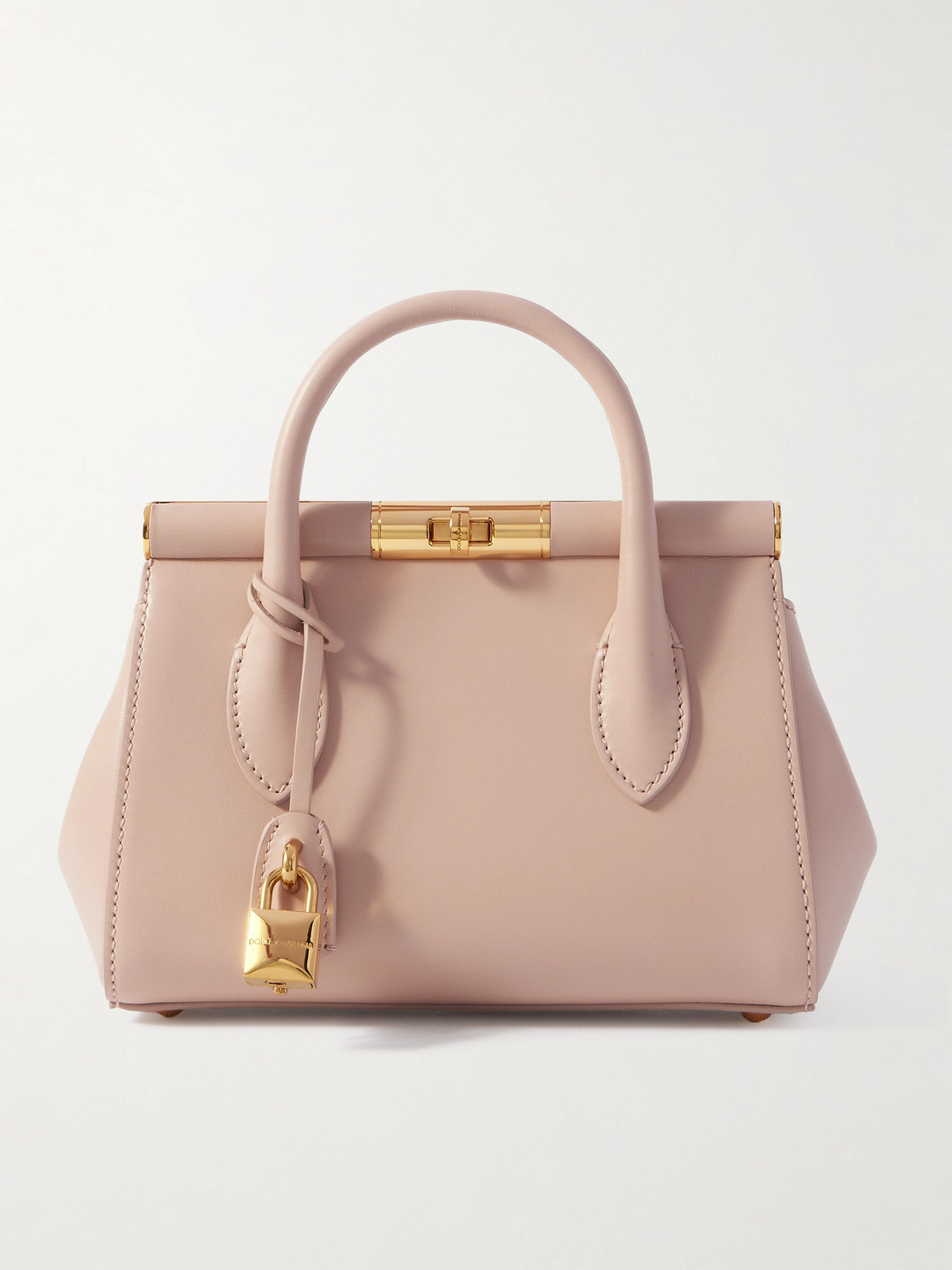 Dolce & Gabbana Women Marlene Mini Leather Handbag In Neutrals