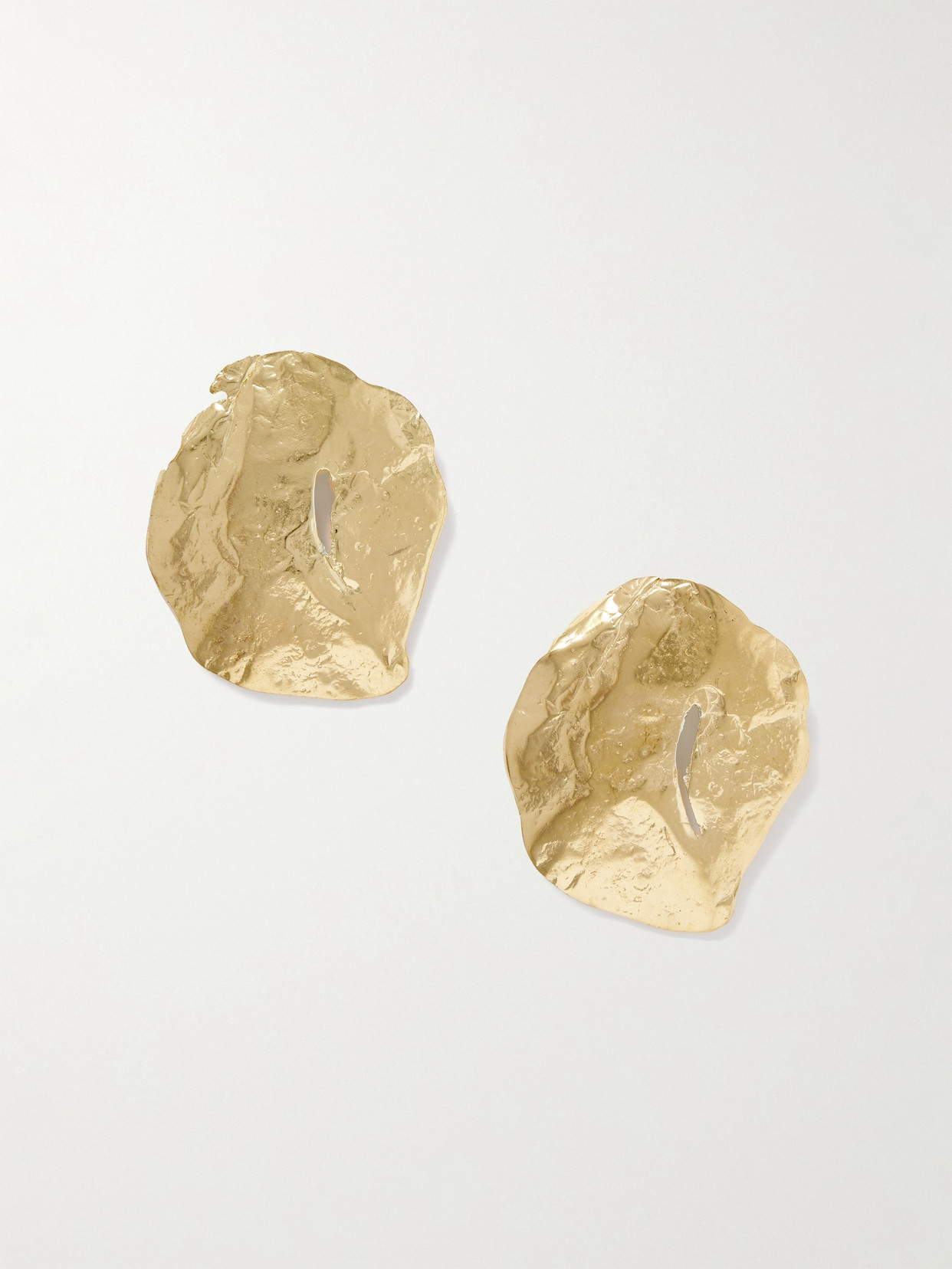 YSSO - Filo Gold-plated Earrings - One size