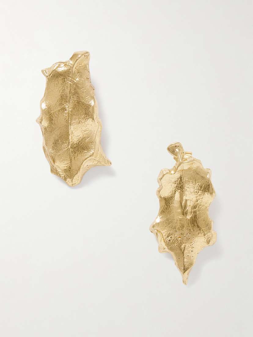 YSSO Oak Gold-plated Earrings