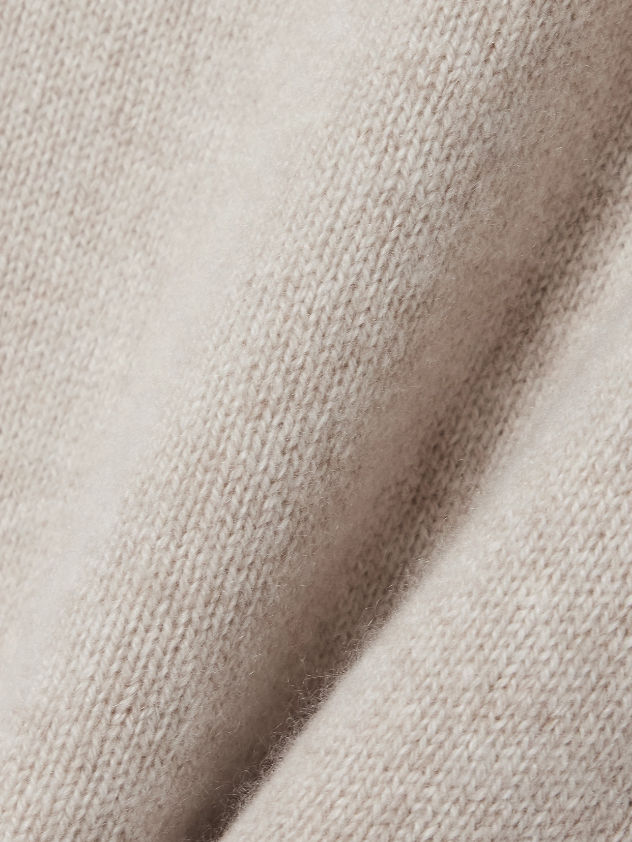 The Elder Statesman Cashmere Sweater In Ecru