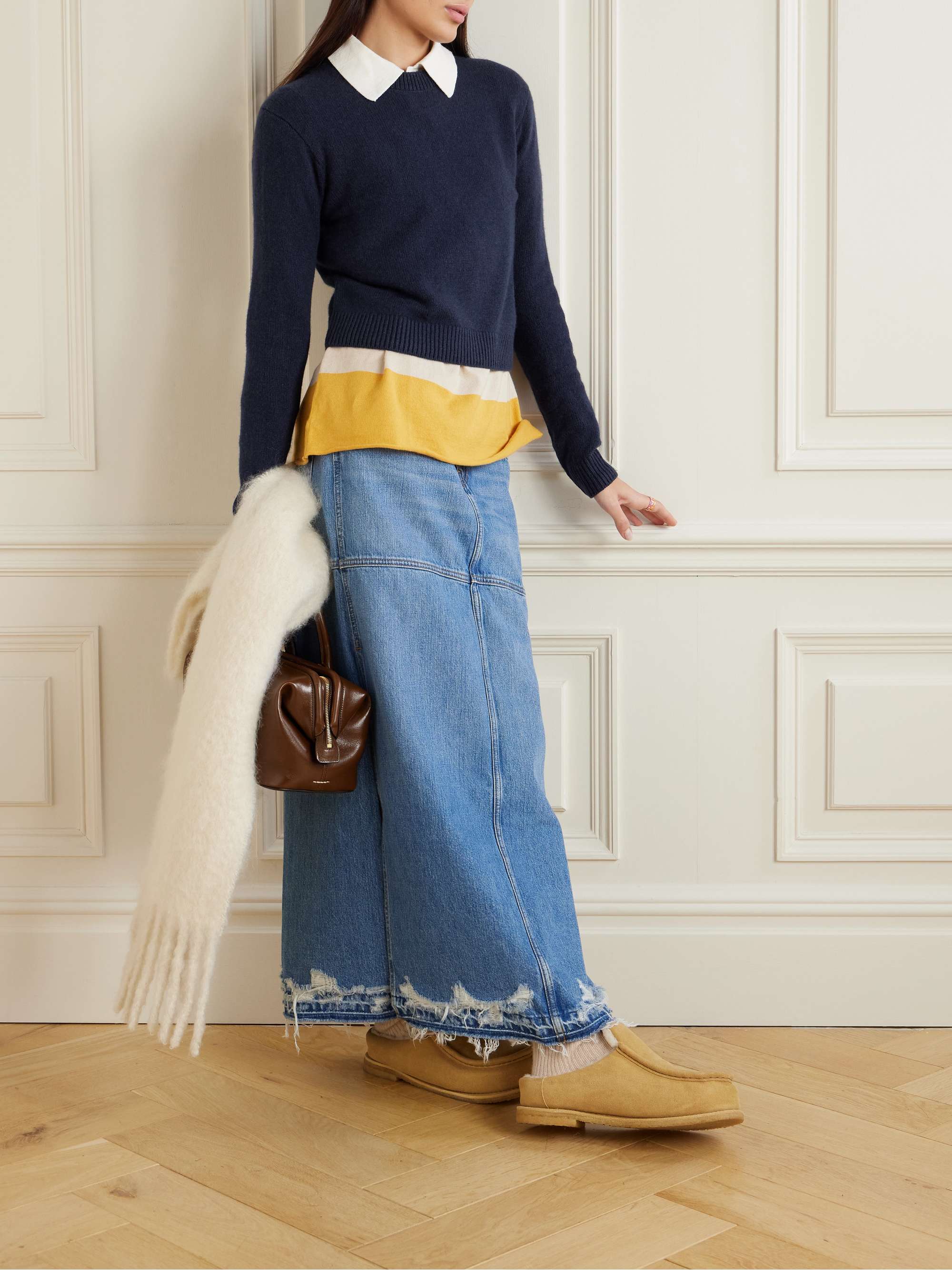 THE ELDER STATESMAN Cashmere sweater | NET-A-PORTER THE ELDER STATESMAN Cashmere sweater | NET-A-PORTER