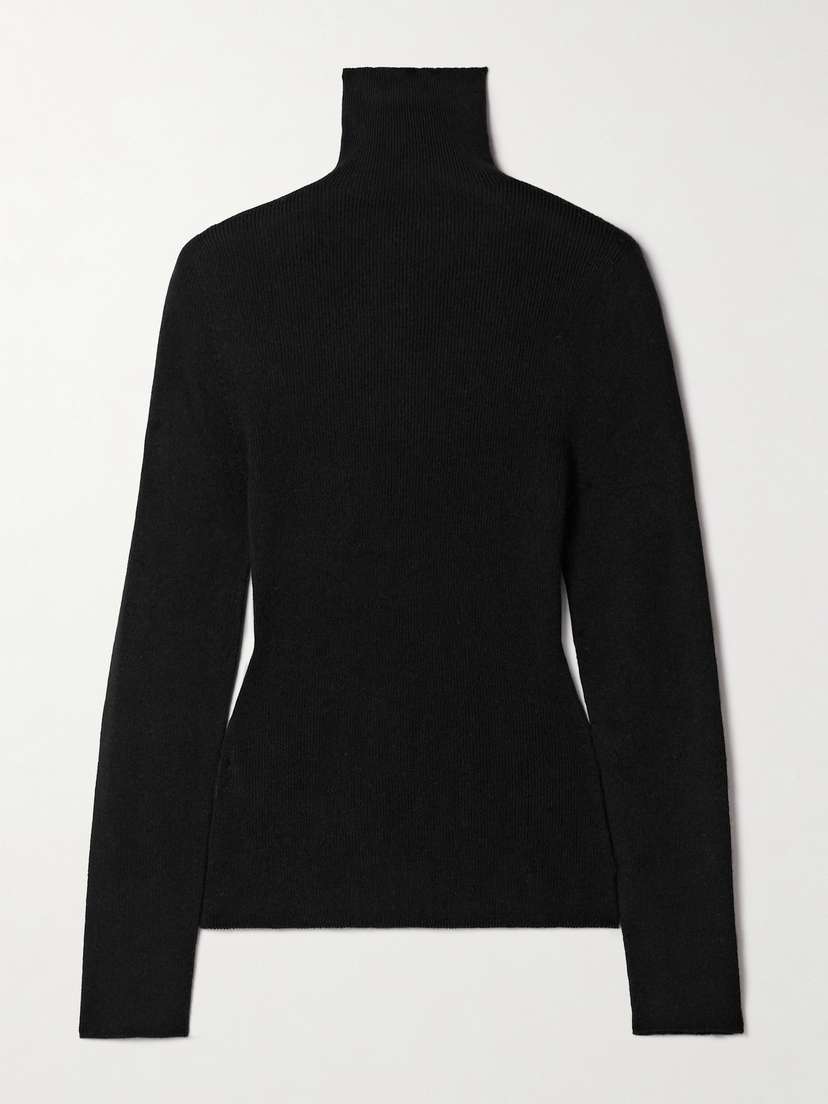 The Elder Statesman Delicash Cashmere And Silk-blend Turtleneck Sweater