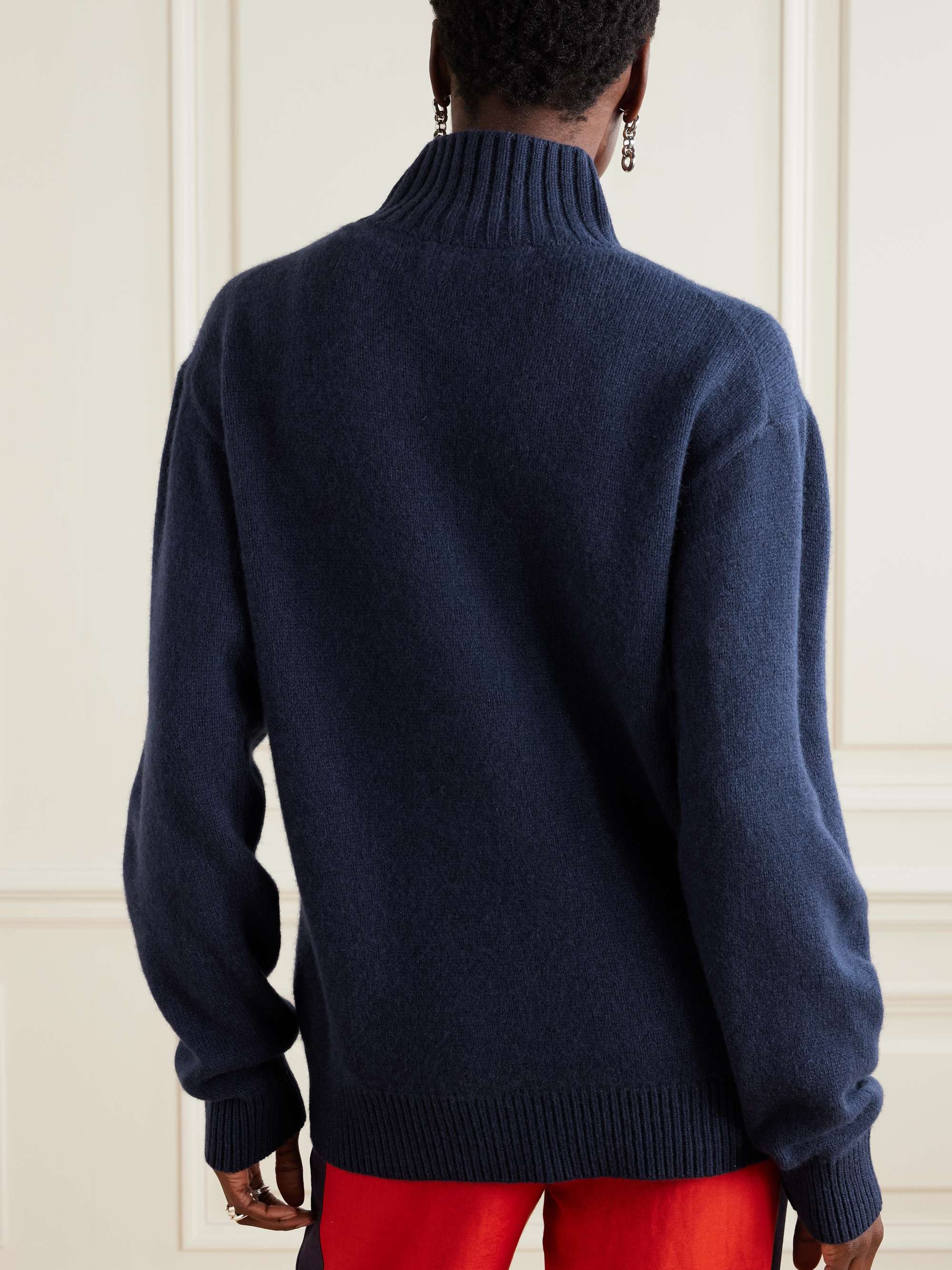 THE ELDER STATESMAN Cashmere turtleneck sweater