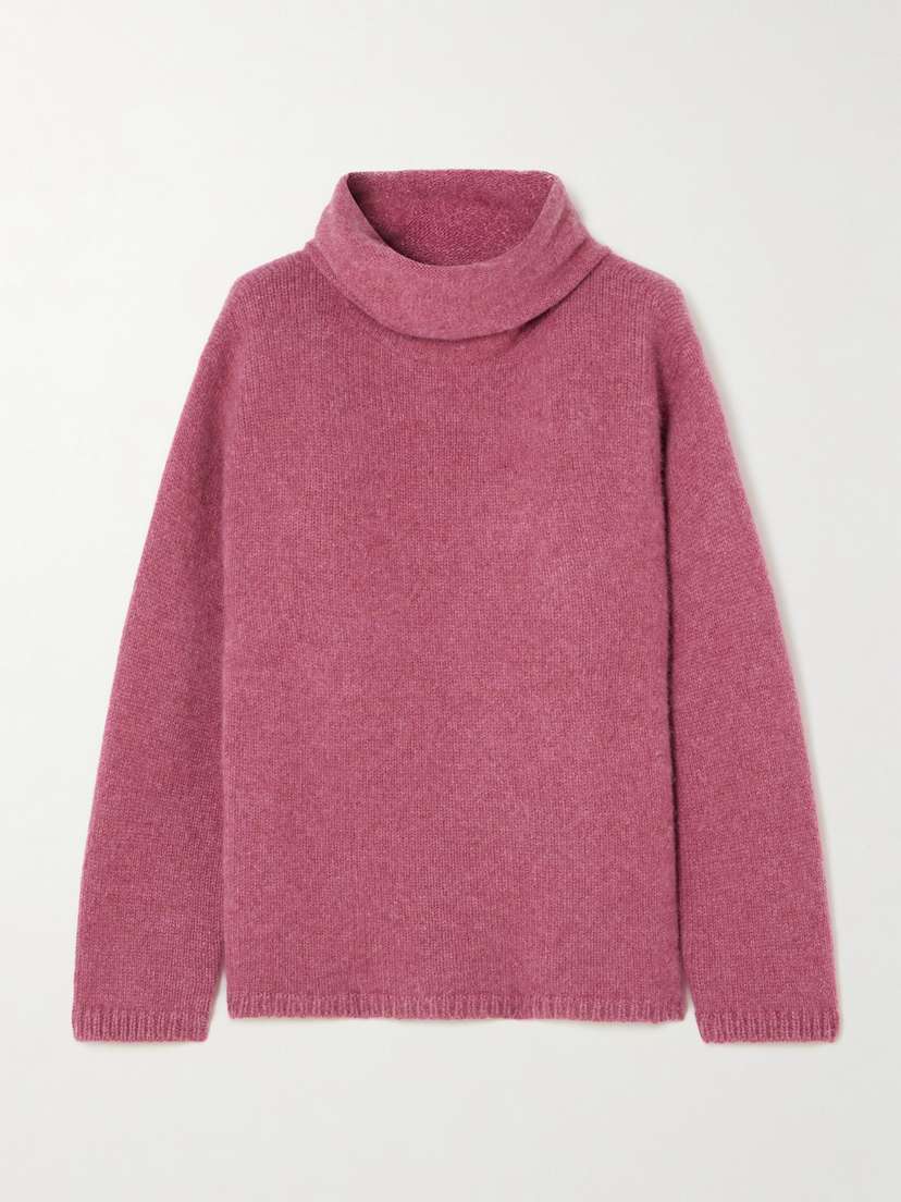 The Elder Statesman Cashmere Turtleneck Sweater