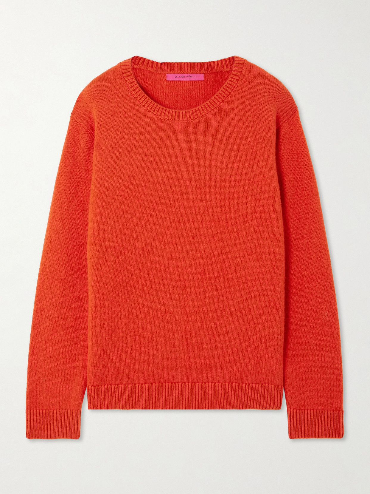The Elder Statesman Malibu Cashmere Sweater In Red