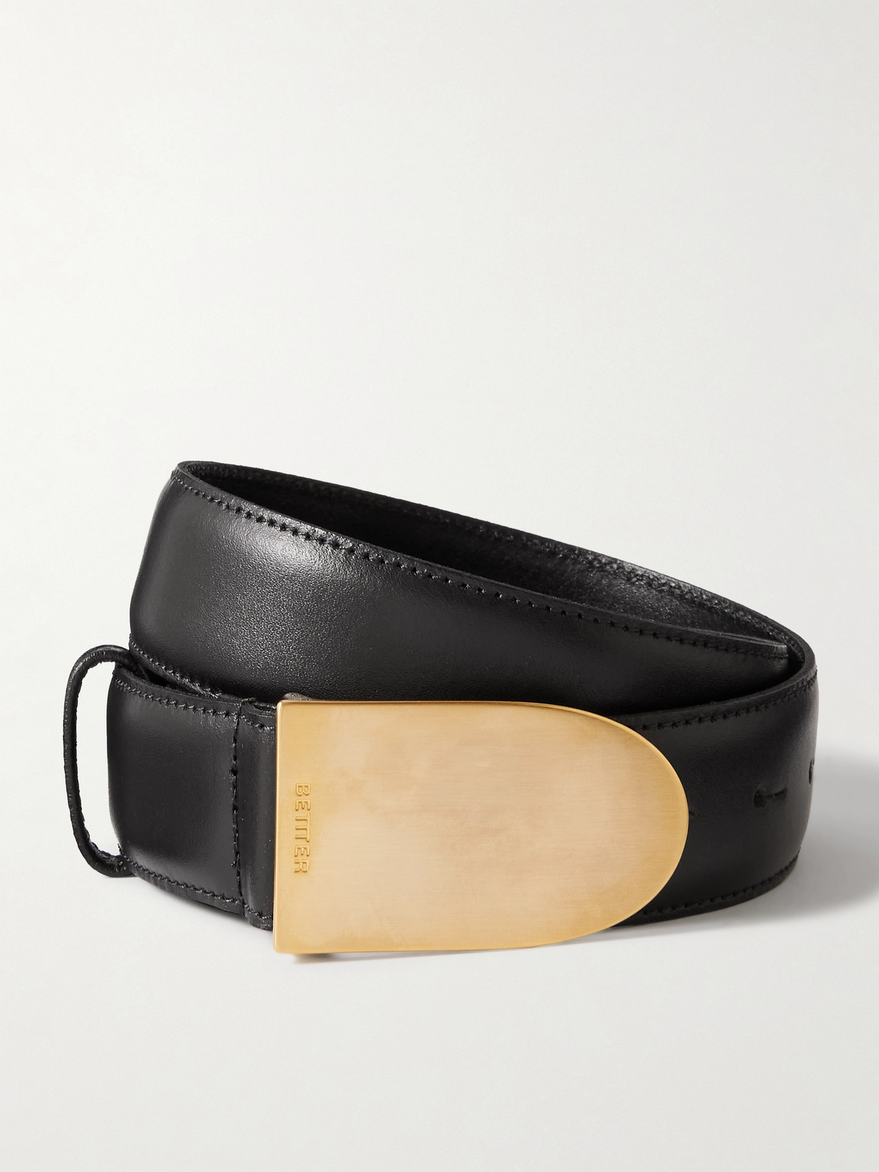 BETTTER - Leather Waist Belt - Black