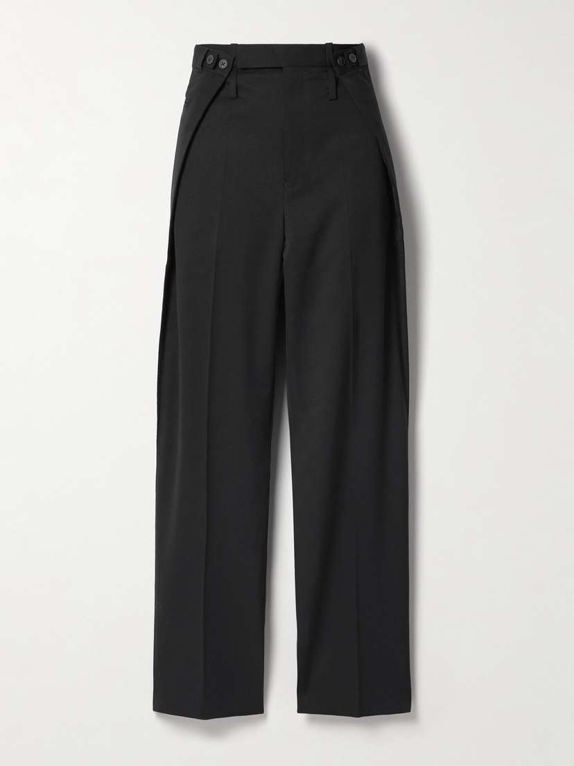 BETTTER Wool-twill Straight-leg Pants
