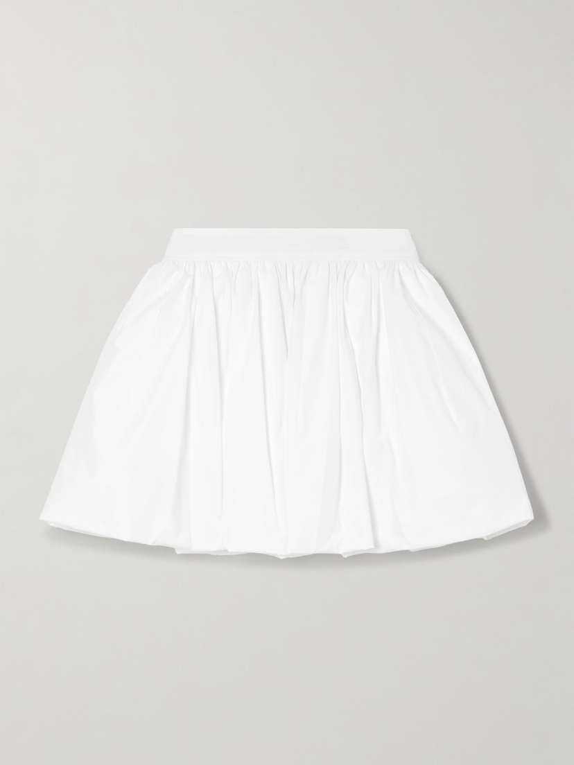 Patou Cotton-poplin Mini Skirt