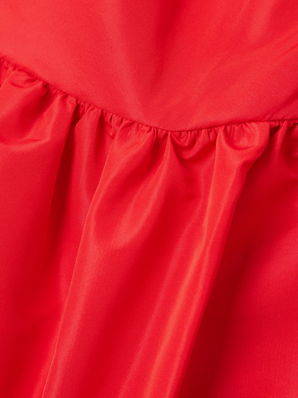 Patou One-shoulder Mini Dress In Red