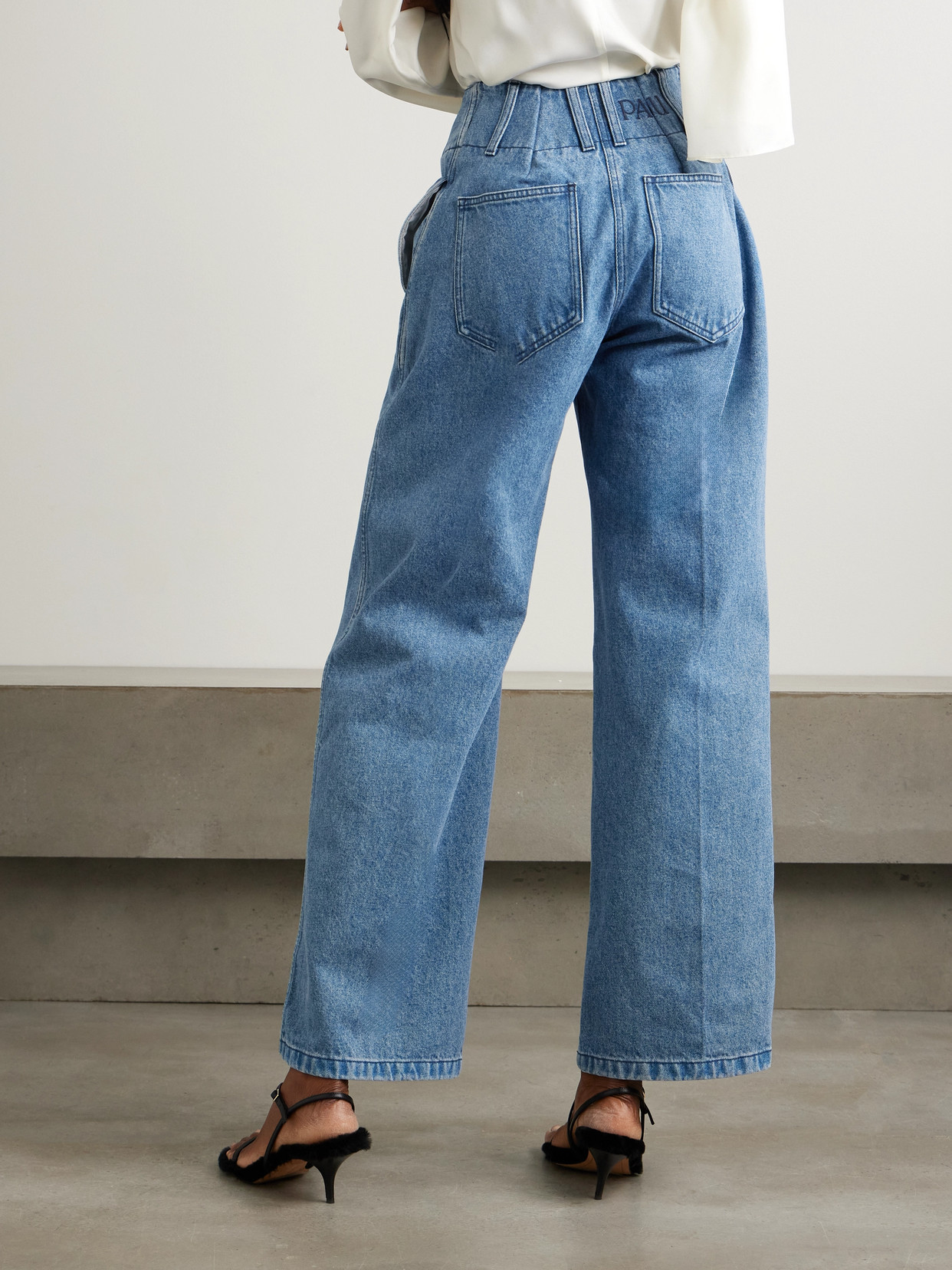 High-Rise Wide- Leg