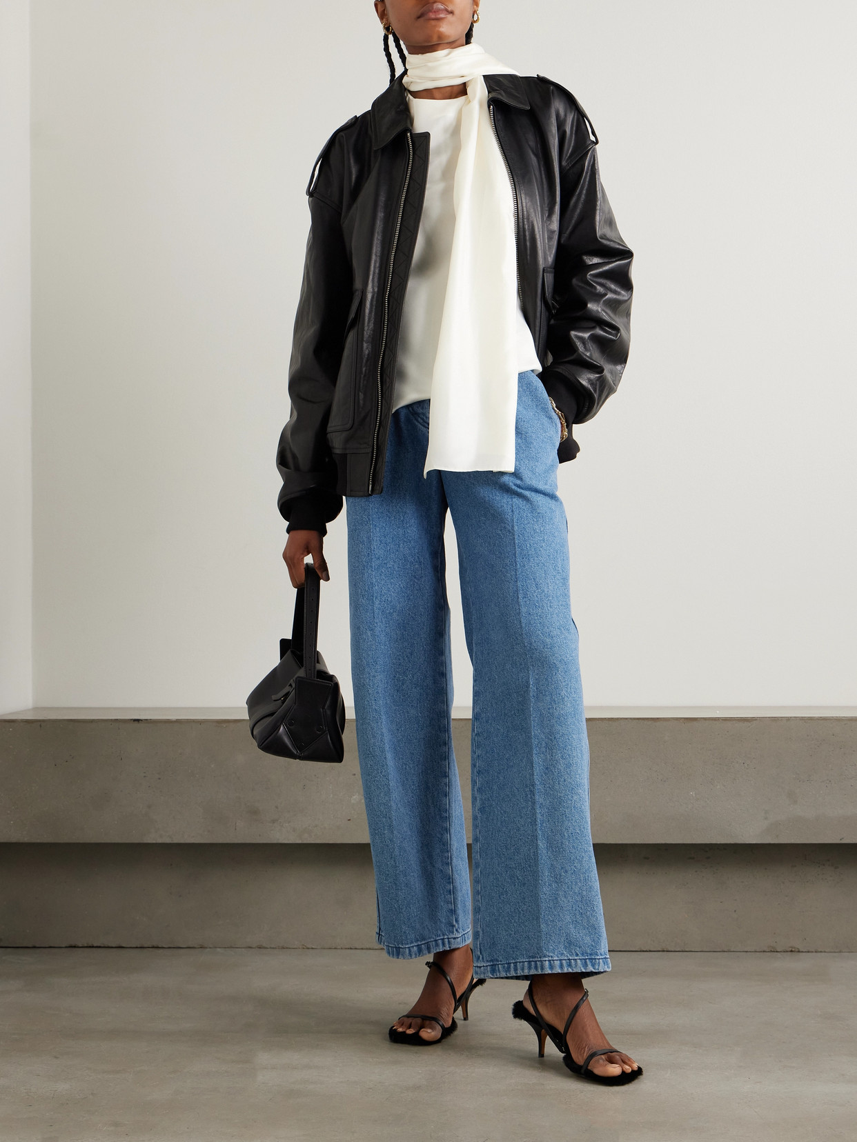 High-Rise Wide- Leg