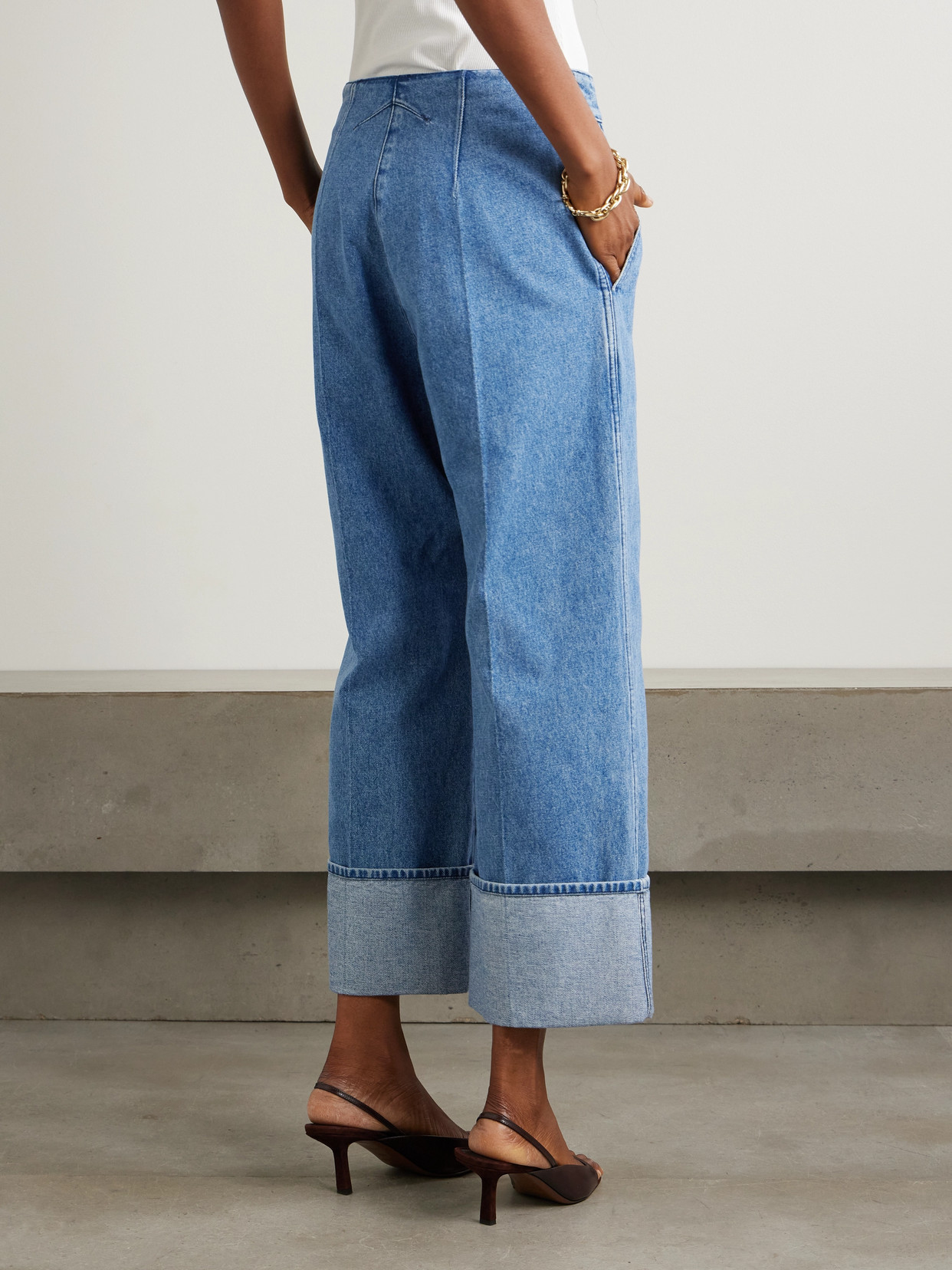 Patou Iconic Straight-leg Jeans In Blue