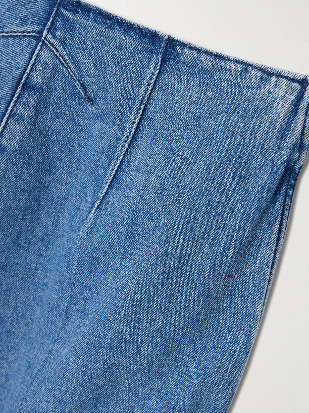 Patou Iconic Straight-leg Jeans In Blue