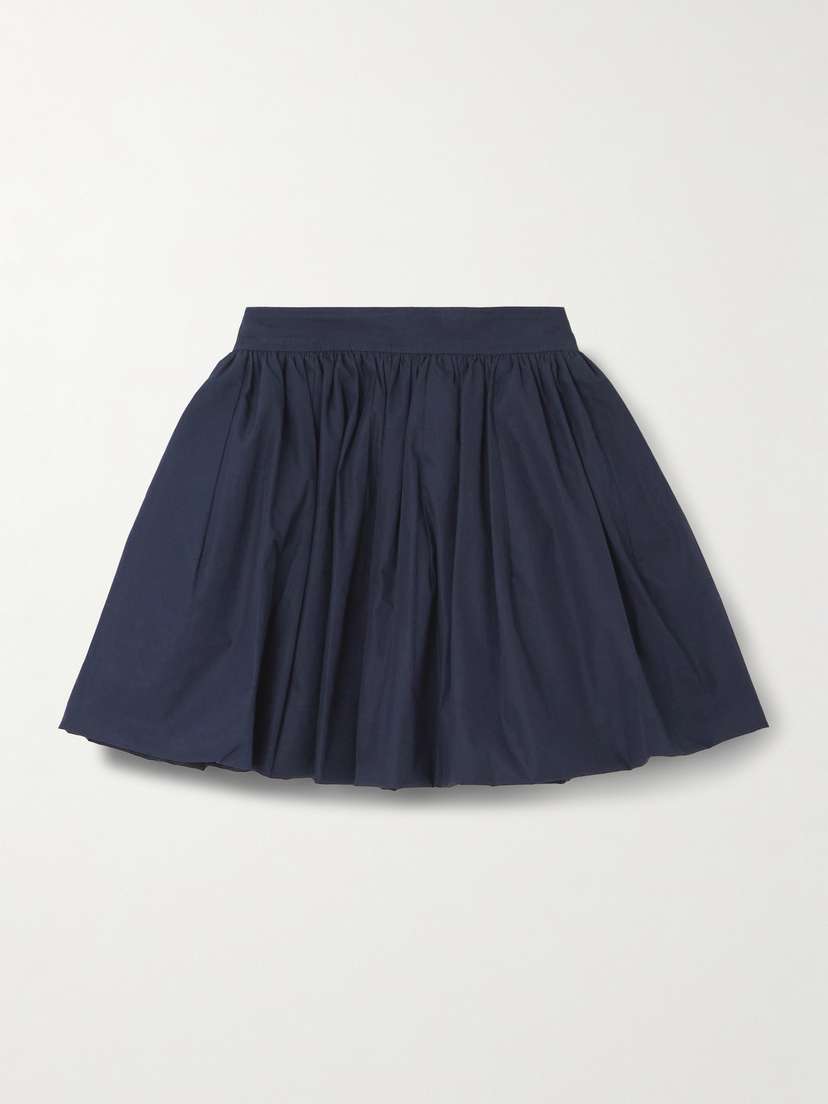 Patou Cotton-poplin Mini Skirt