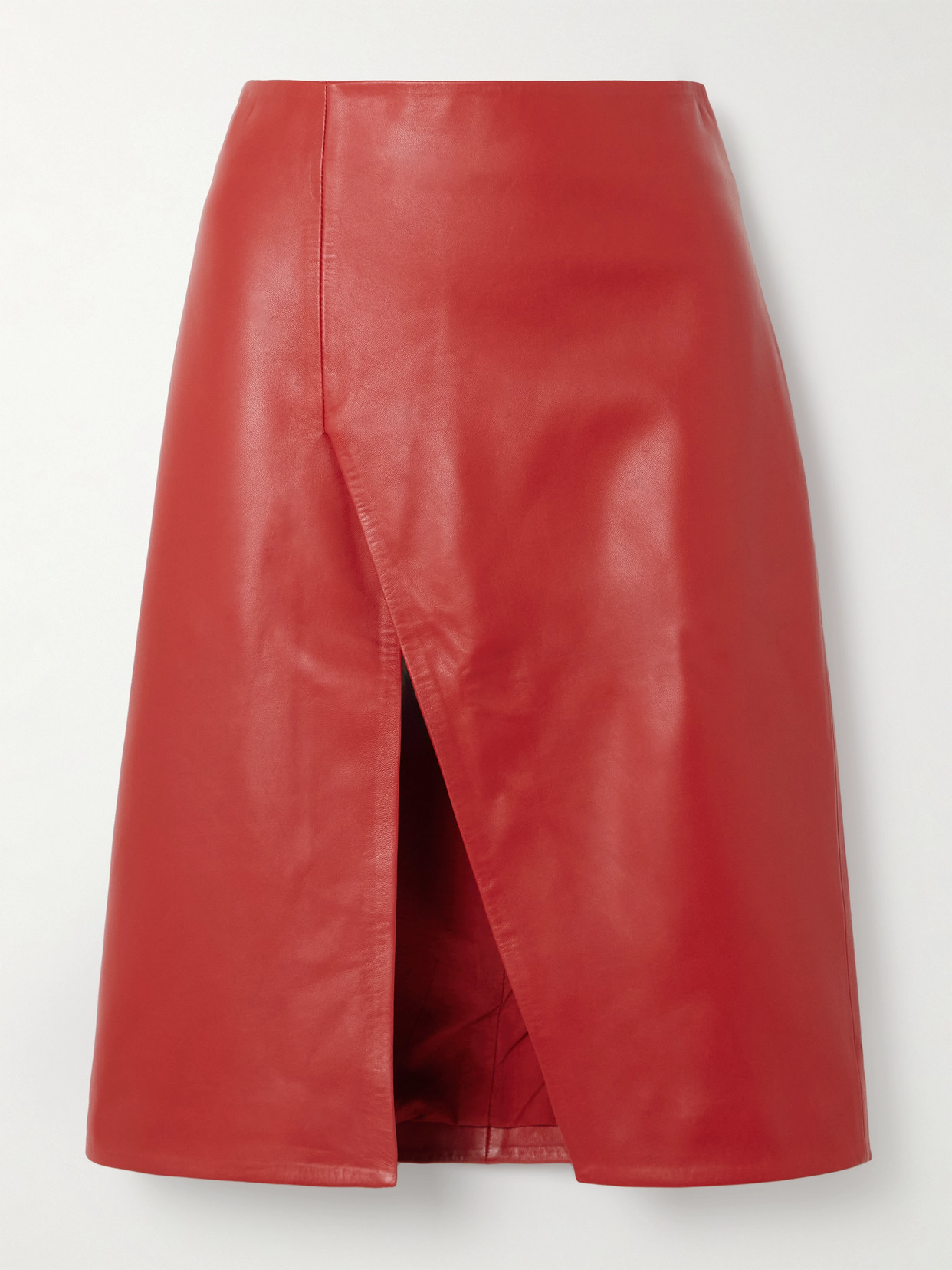 LOULOU DE SAISON EKARE LEATHER SKIRT