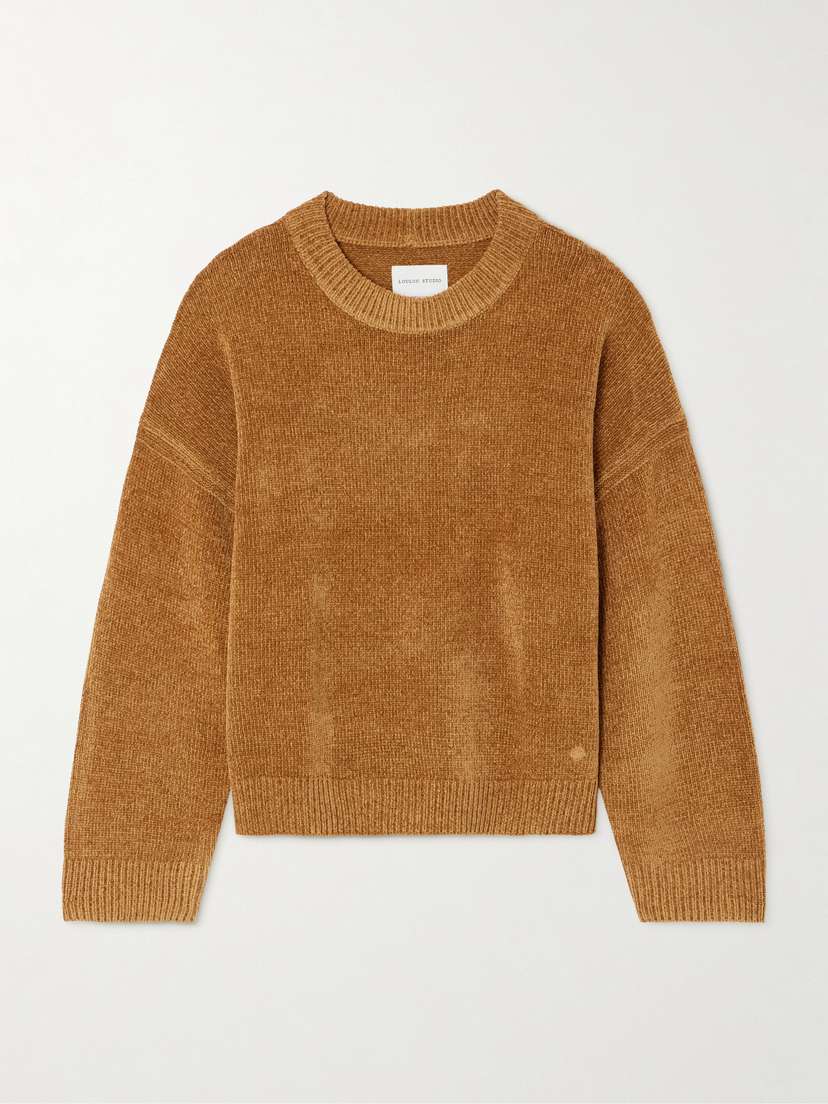 Loulou de Saison Rava Silk-chenille Sweater