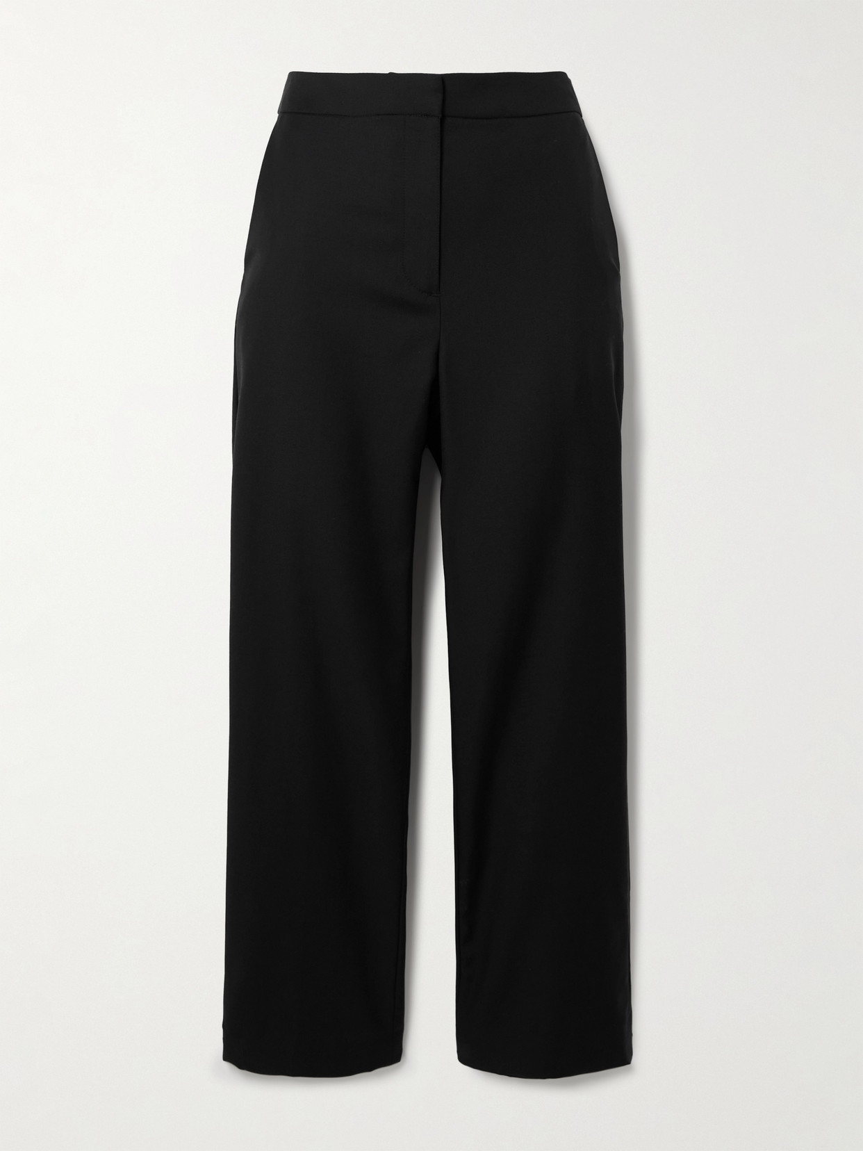 Loulou De Saison Sofe Cropped Wool-twill Straight-leg Pants In Unknown
