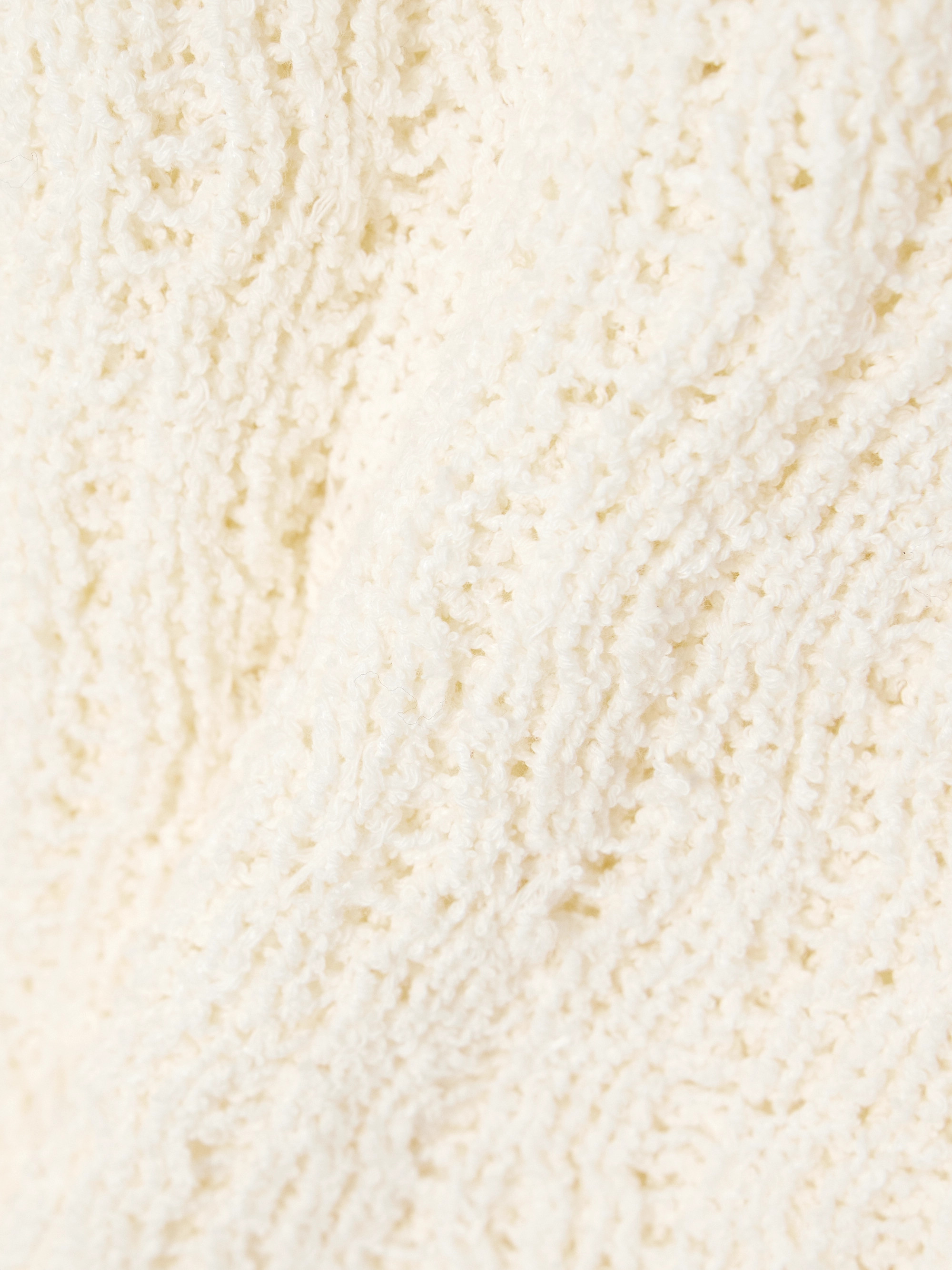 LOULOU DE SAISON Aisala open-knit cotton-blend chenille dress thumbnail