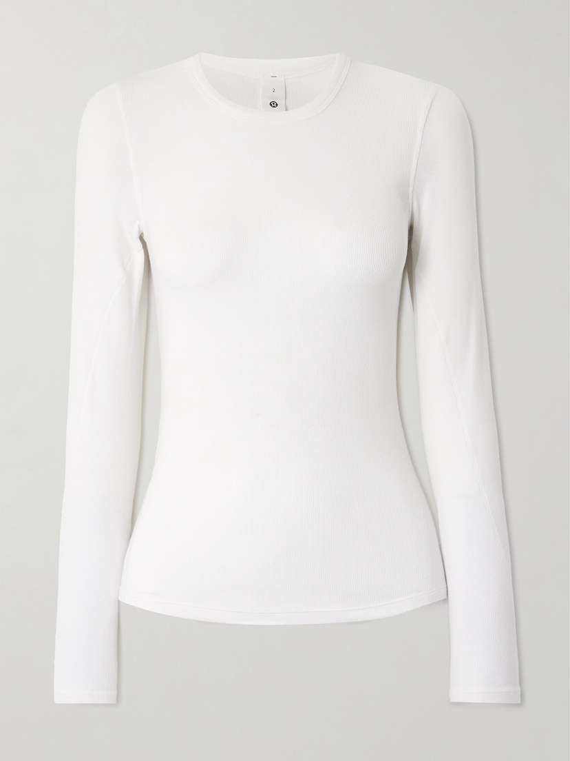 lululemon Hold Tight Ribbed Stretch-modal T-shirt