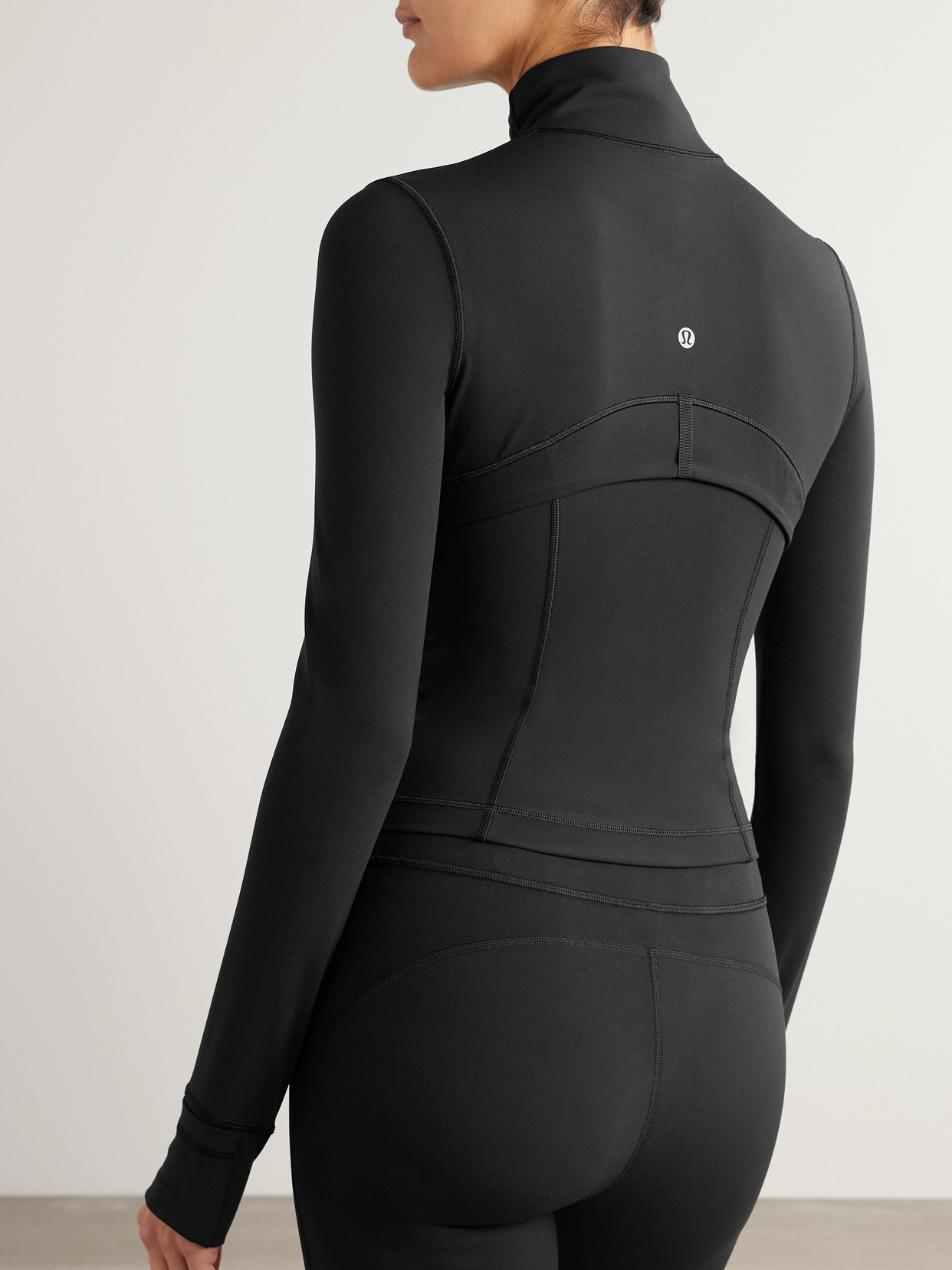 Lululemon Define Cropped Nulu™ Jacket In Black
