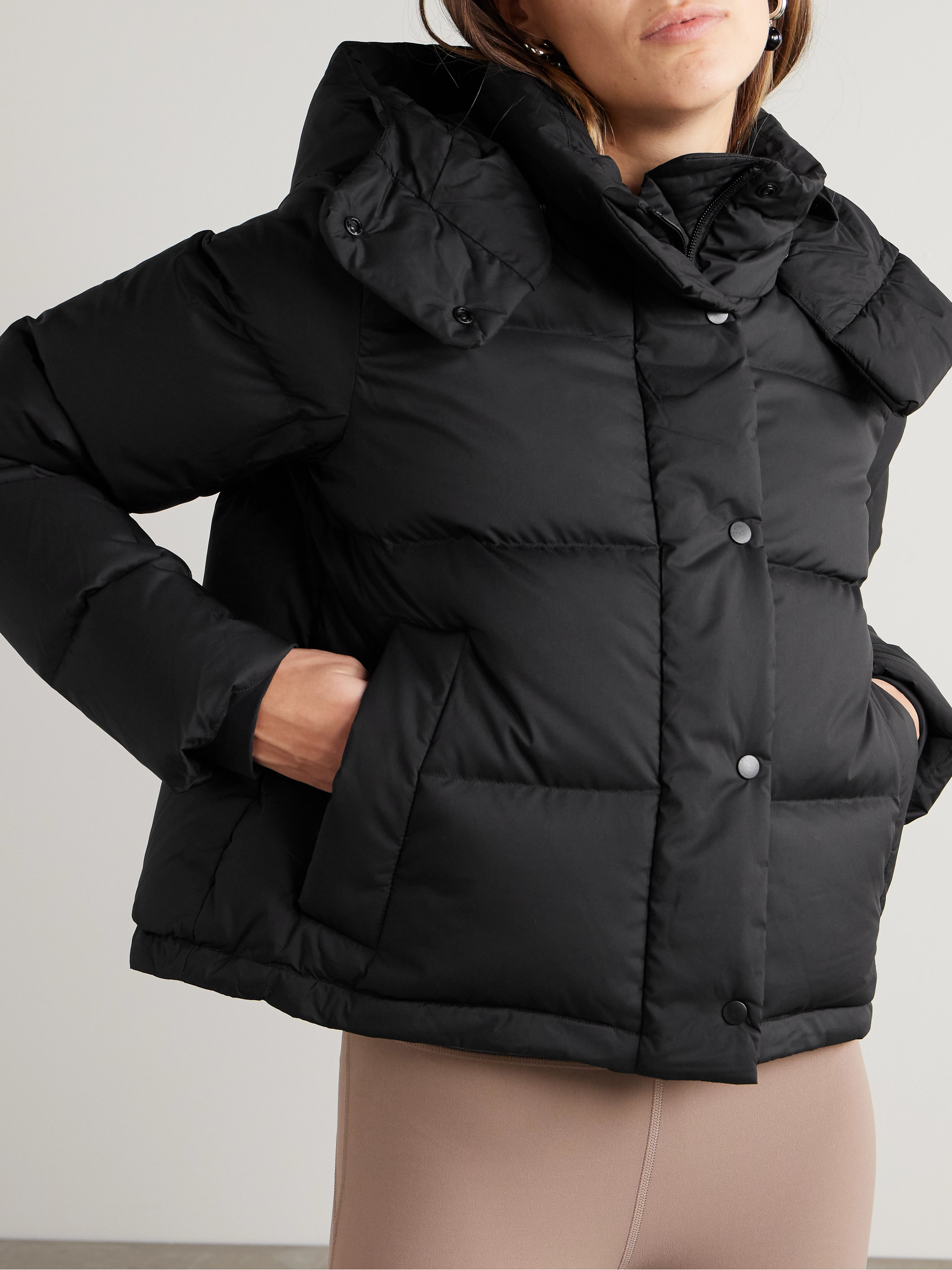 LULULEMON Wunder Puff hooded quilted recycled-SoftMatte™ down jacket