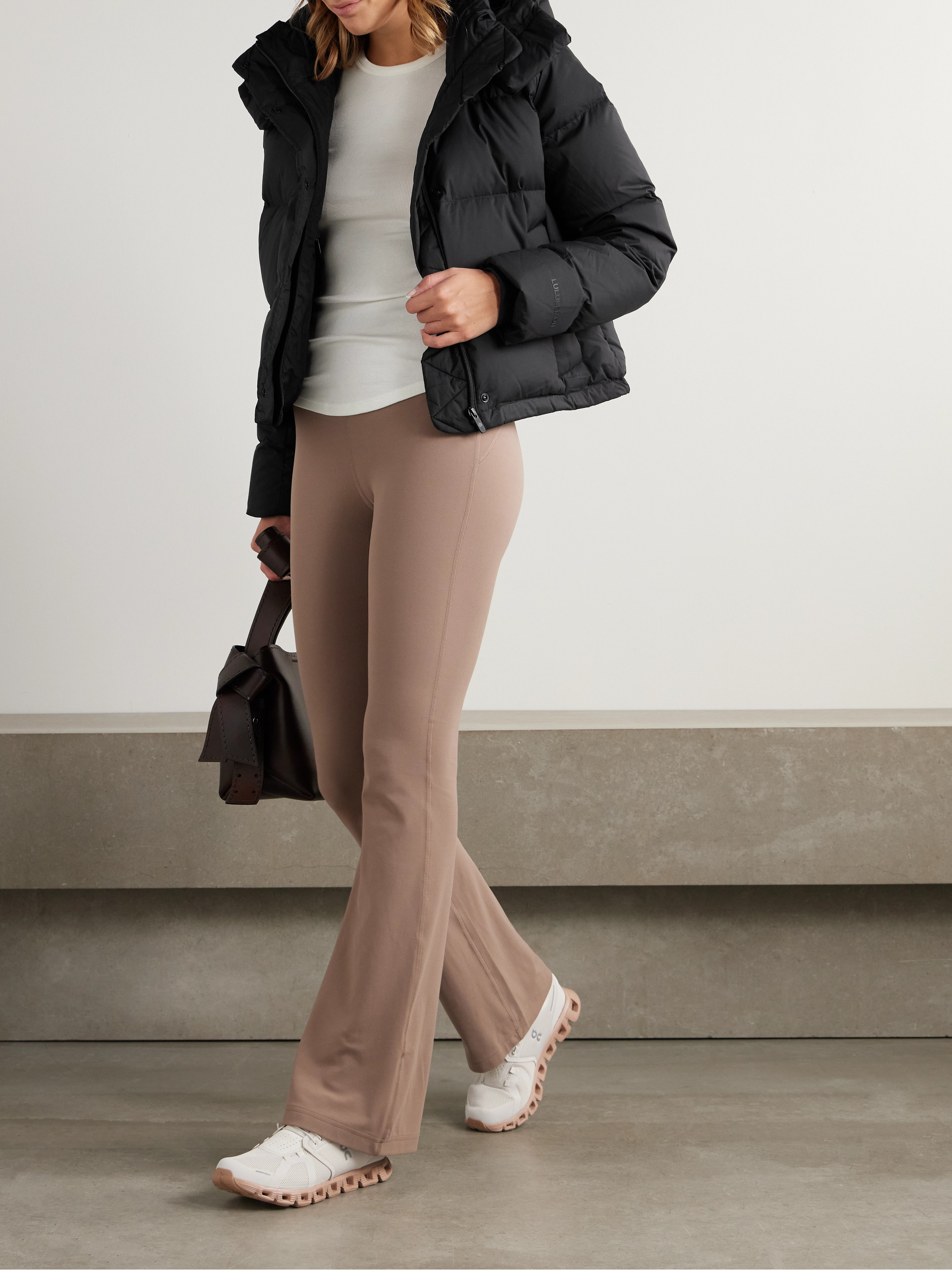 LULULEMON Wunder Puff hooded quilted recycled-SoftMatte™ down jacket