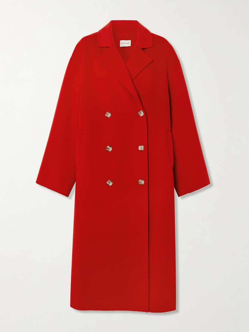 Loulou de Saison Borneo Double-breasted Wool And Cashmere-blend Coat