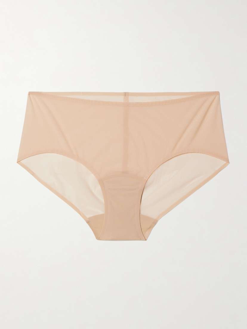 Commando Stretch-mesh Briefs