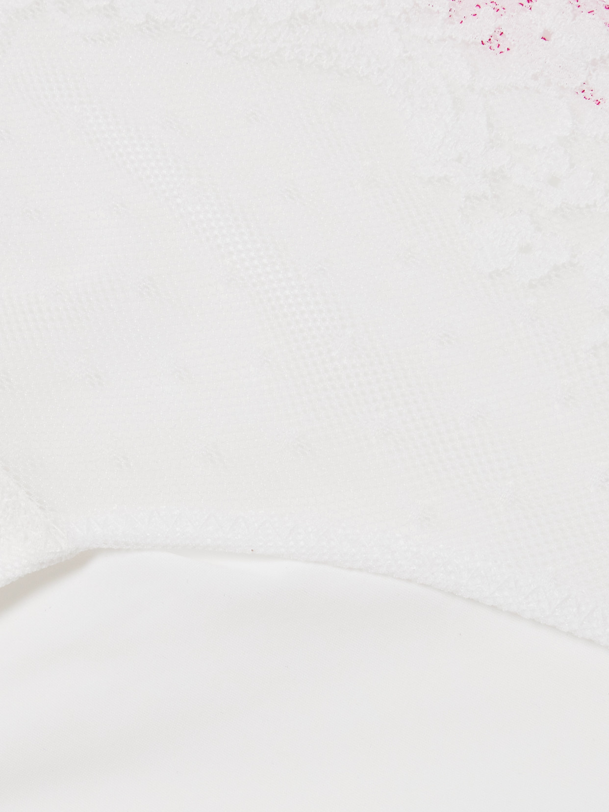 Commando Double Take Lace And Stretch-jersey Briefs In White