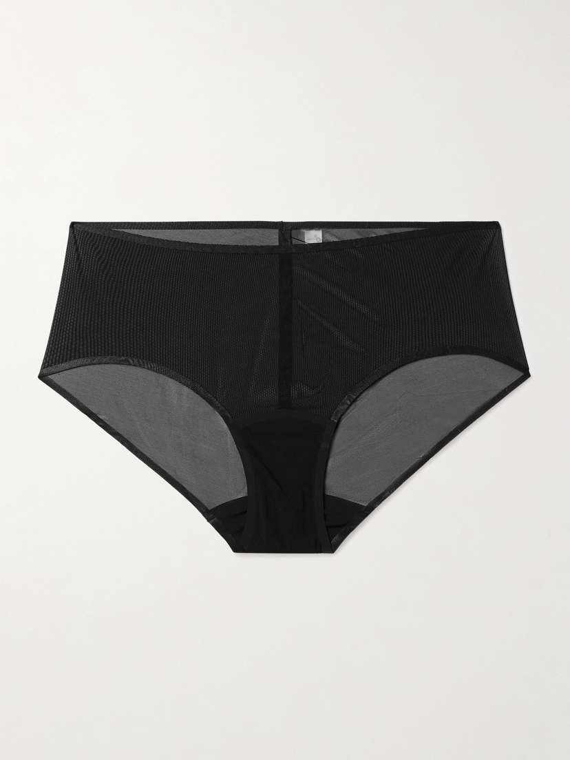 Commando Stretch-mesh Briefs