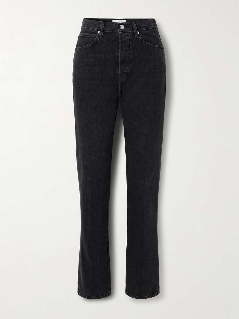 Frame The Vertical High-rise Straight Jeans