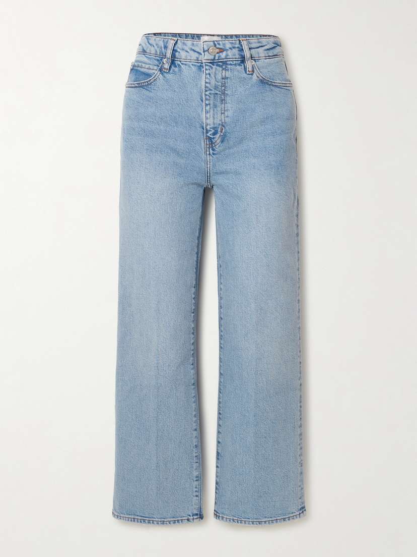 Frame The Wide High-rise Wide-leg Jeans