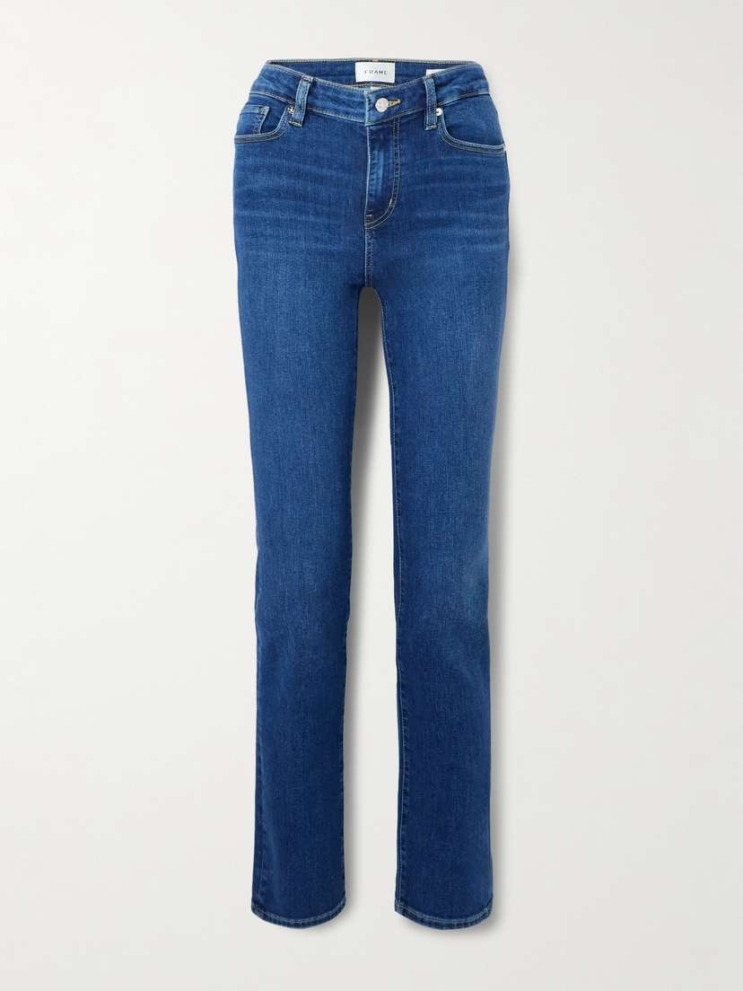 Frame The Pencil High-rise Skinny Jeans