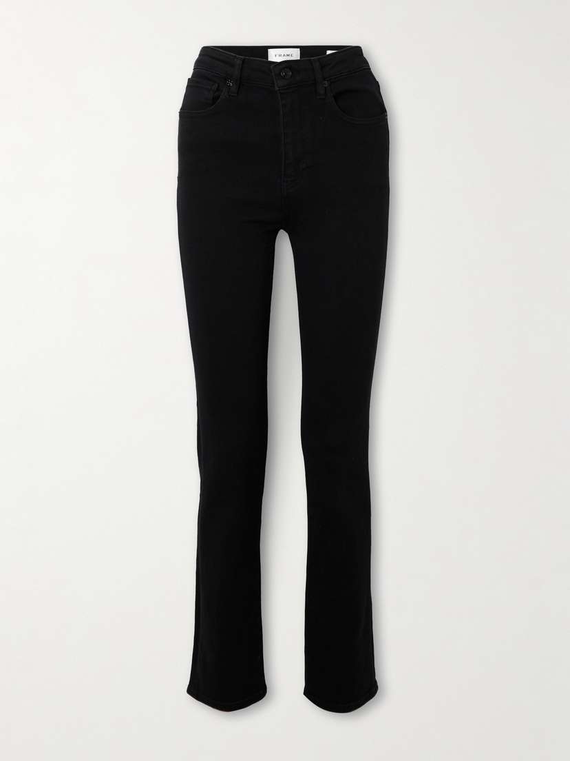 Frame Pencil Super Stretch Mid-rise Skinny Jeans