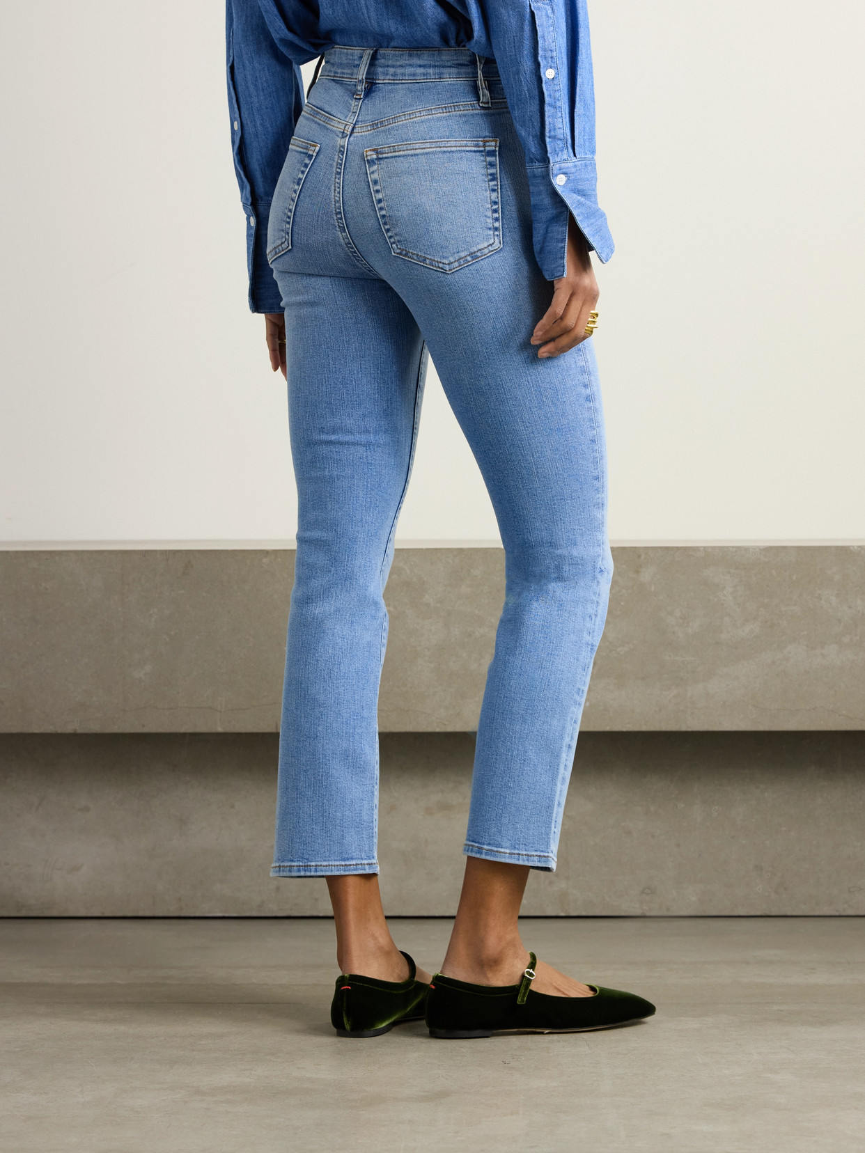 The Pencil Cropped High-Rise Skinny