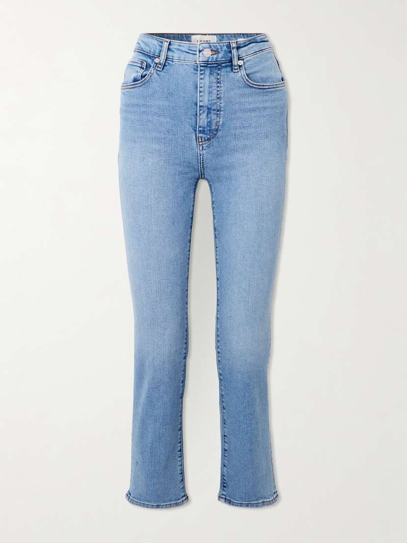Frame The Pencil Cropped High-rise Skinny Jeans
