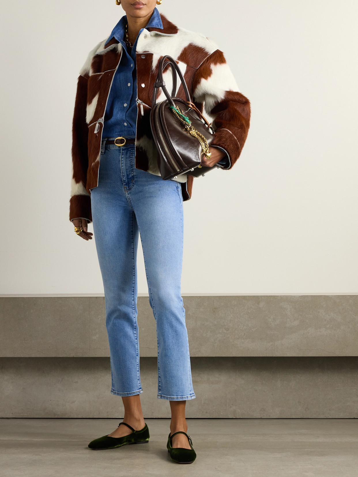 The Pencil Cropped High-Rise Skinny