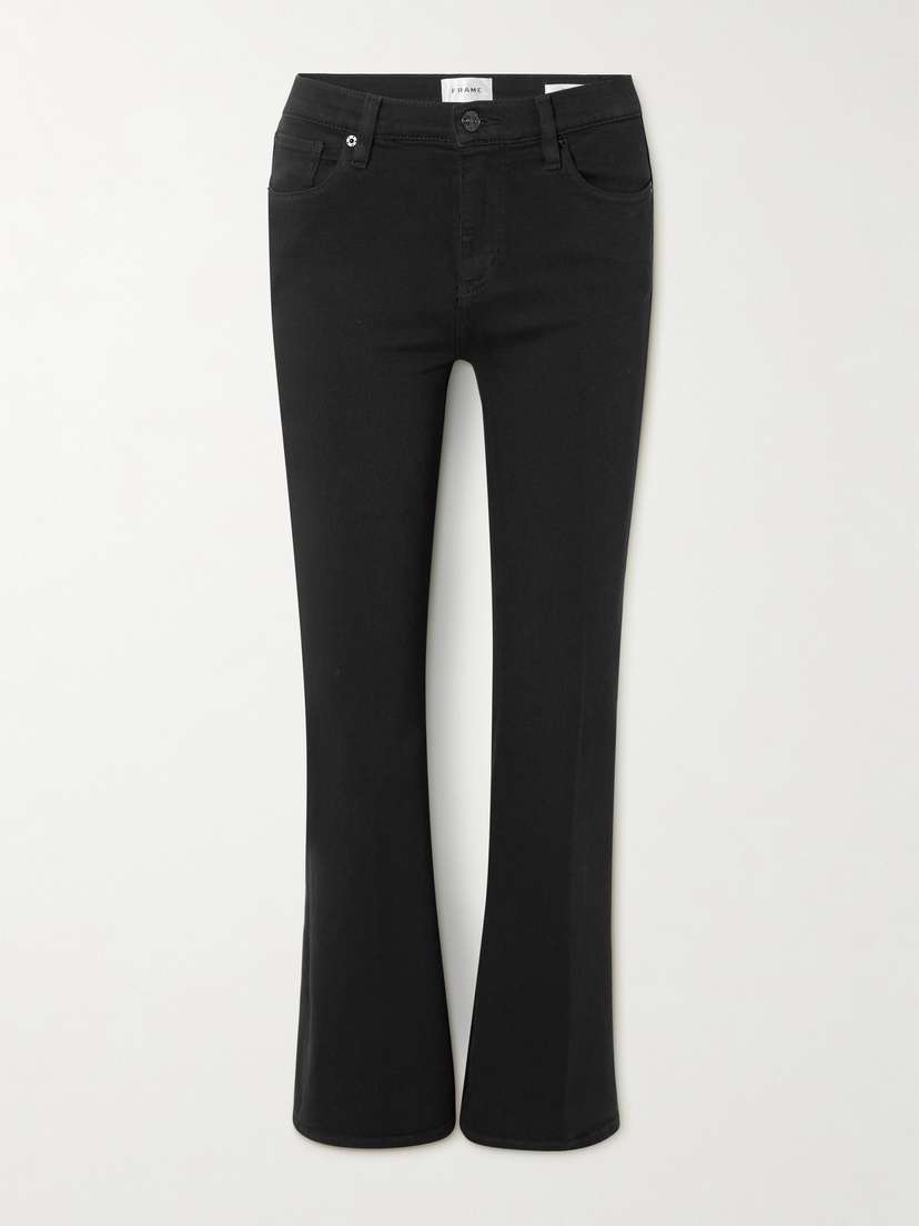Frame The Icon Low-rise Bootcut Jeans