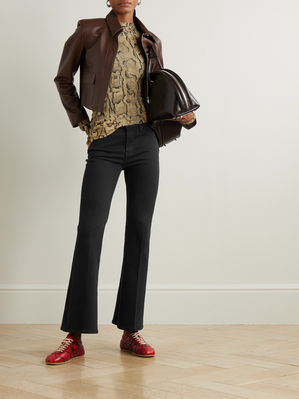 The Icon Low-Rise Bootcut Jeans