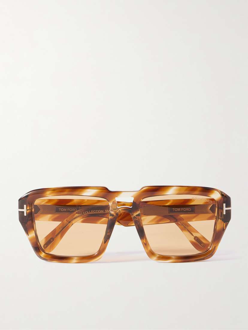 Tom Ford Icon Square-frame Tortoiseshell Acetate Sunglasses