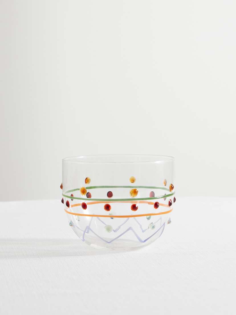 Dolce & Gabbana Painted Glass Bowl
