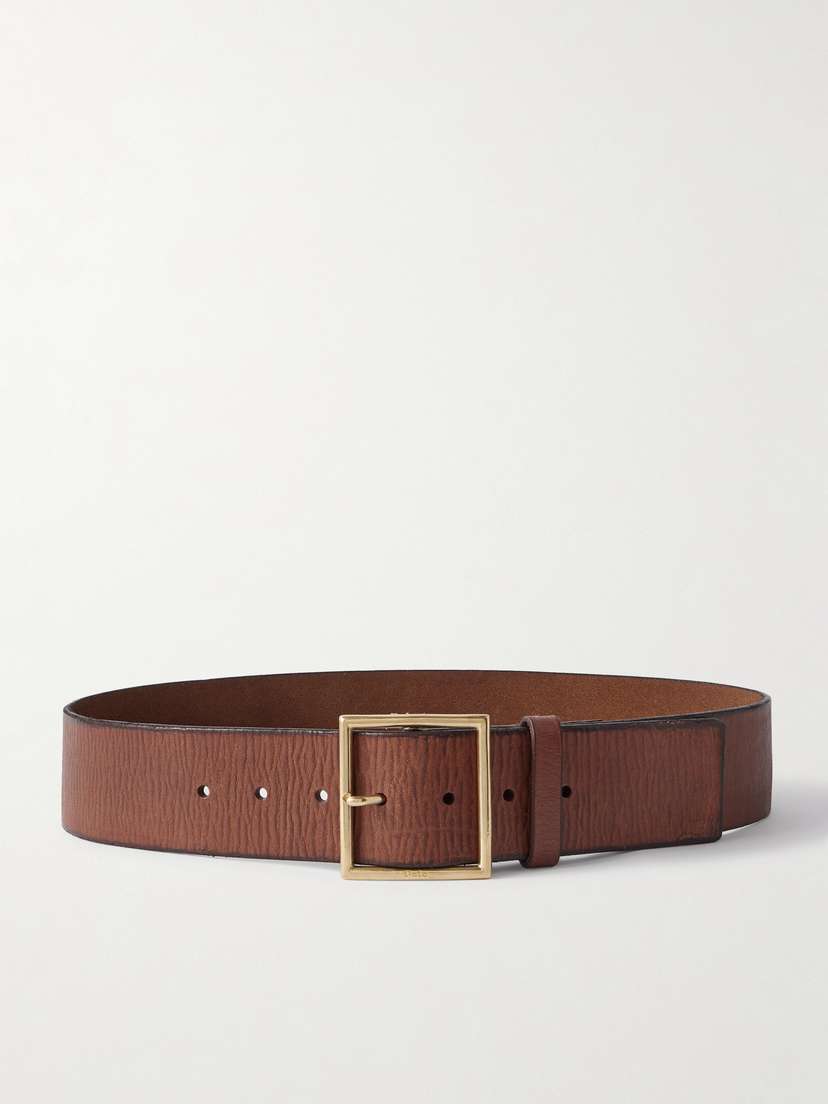 Polo Ralph Lauren Textured-leather Belt