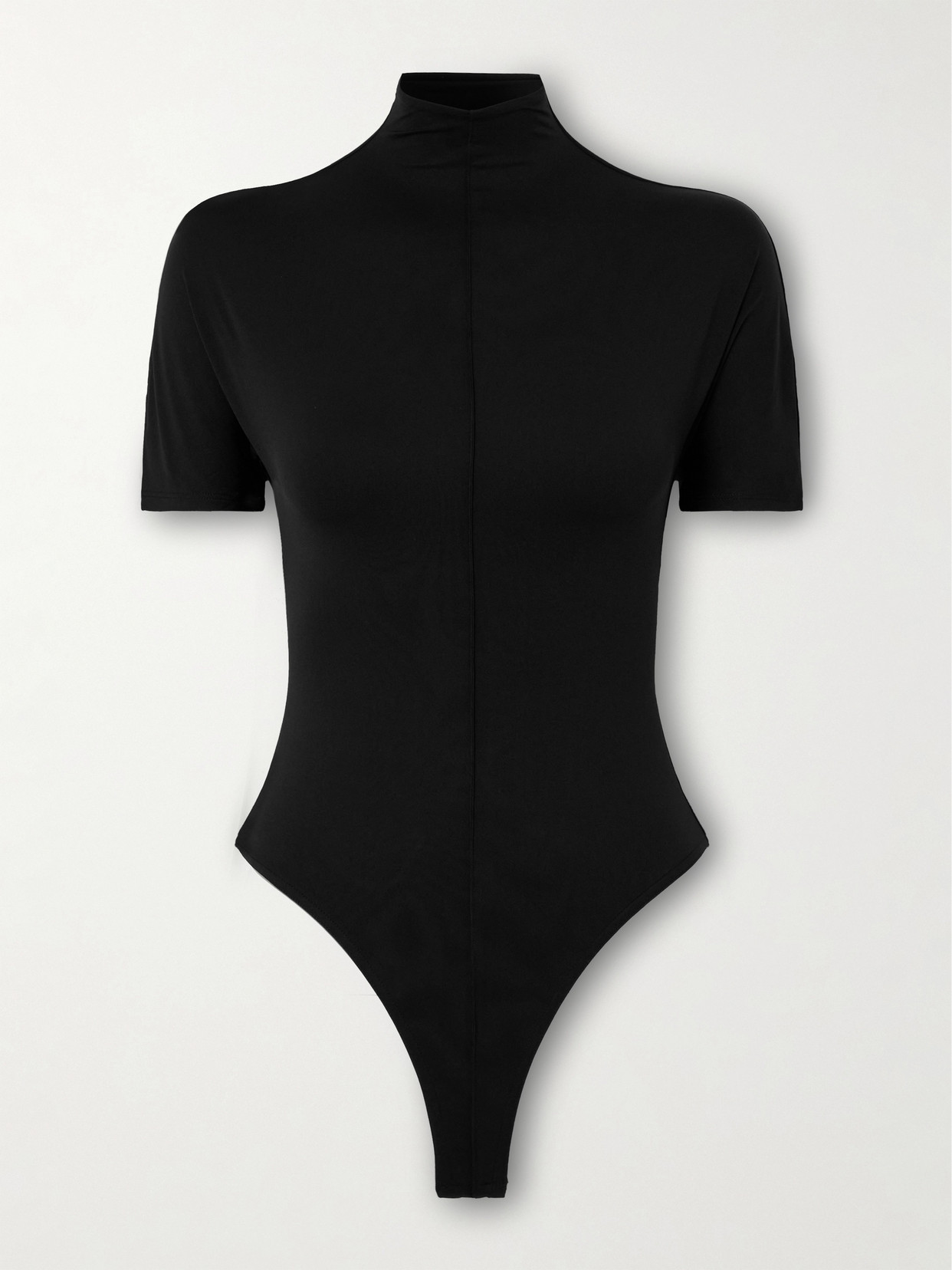 WARDROBE. NYC - + Rhw Paneled Stretch-jersey Turtleneck Bodysuit - Black