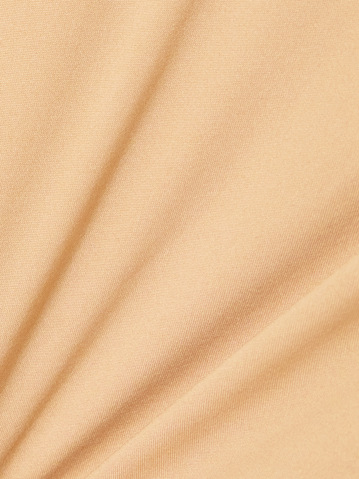 Wardrobe.nyc + Rhw Paneled Stretch-jersey Turtleneck Bodysuit In Neutrals