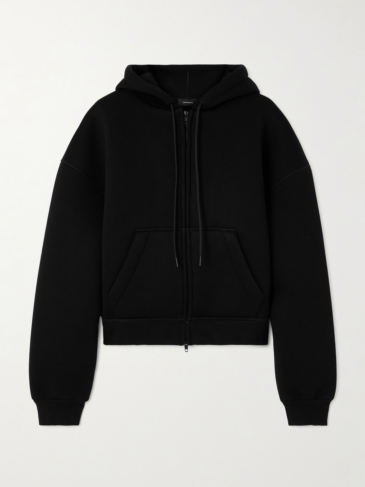 Wardrobe.nyc Black Bonded Hoodie
