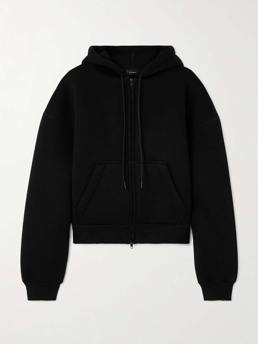 Wardrobe.NYC Oversized Bonded Cotton-jersey Hoodie