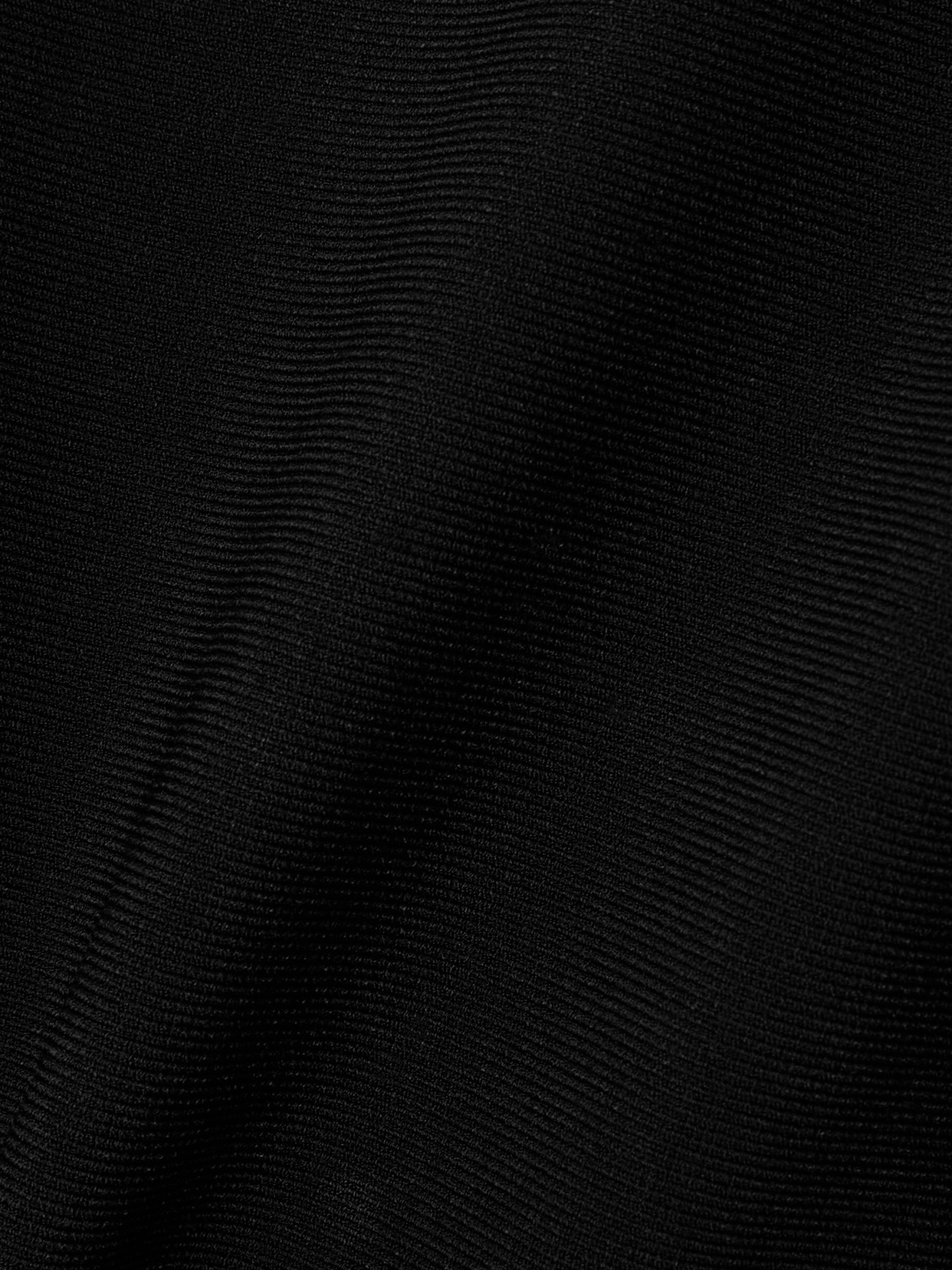 Wardrobe.nyc + Rhw Ponte Mini Dress In Black