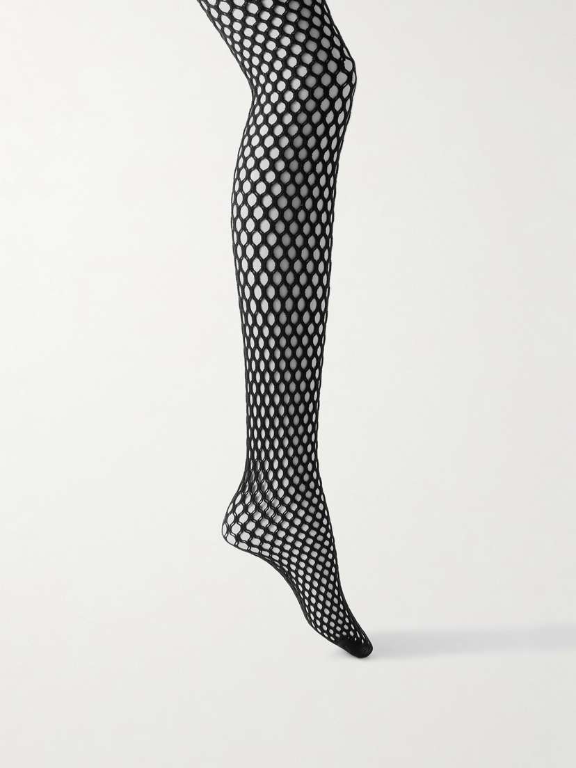 Wardrobe.NYC + Rhw Wool-blend Fishnet Tights