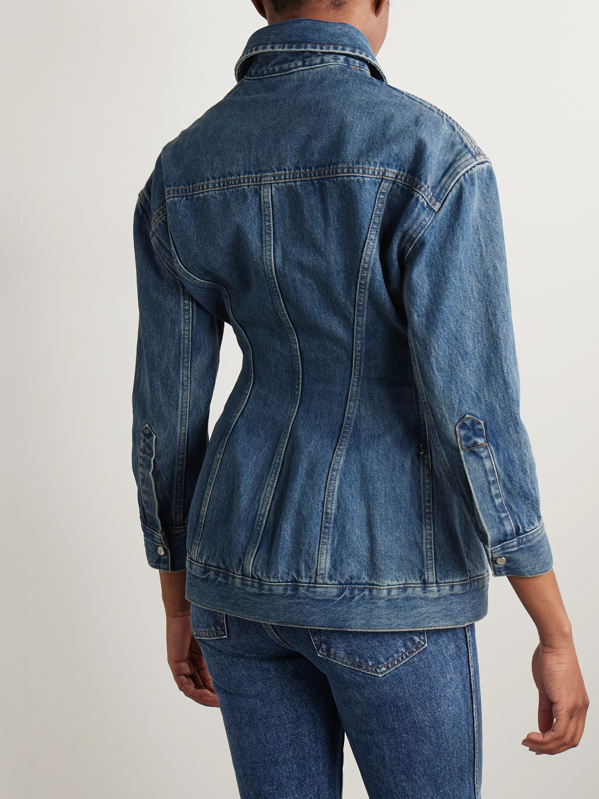 Wardrobe.NYC Contour denim jacket thumbnail